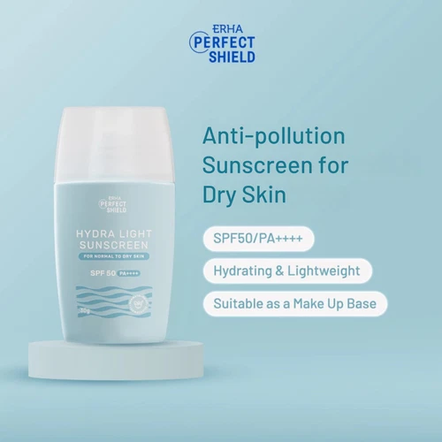 ERHA Hydra Light Sunscreen SPF50 PA++++ 30g for Dry Skin | Anti-Pollution UV - Picture 3 of 4