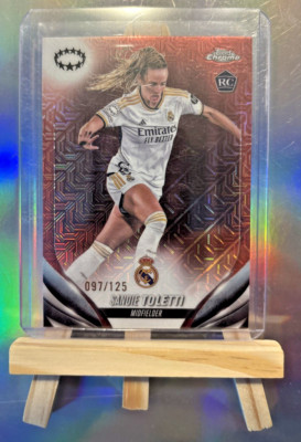 Sandie Tolettoi /125 Topps 24/25 UCC ROOKIE - Rose Gold Mojo - Real Madrid