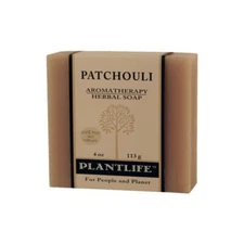 Plantlife Patchouli 100% Pure and Natural Aromatherapy Herbal Soap 4 oz 113g