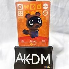 Carte Amiibo Animal Crossing 008 TIMMY / NEPP / MÉLI / TENDO / MIRCO série 1