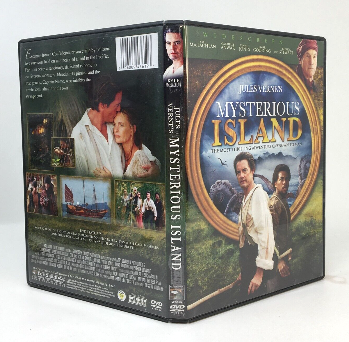 DVD Jules Verne's Mysterious Island Patrick Stewart, Gabrielle DVD Jules Verne's Mysterious Island Patrick Stewart, Gabrielle