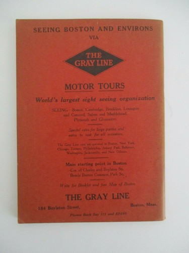 TRAIN and TROLLEY TRIPS, The Official Guide, 1922, New York City to New England, - Picture 11 of 12