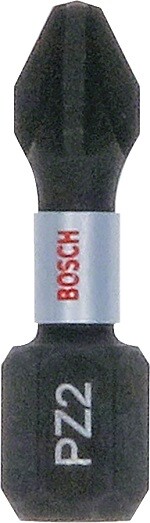 3165140980234 БИТА, GROT, KOŃCÓWKA PZ2 25 ММ IMP 25ШТ BOSCH