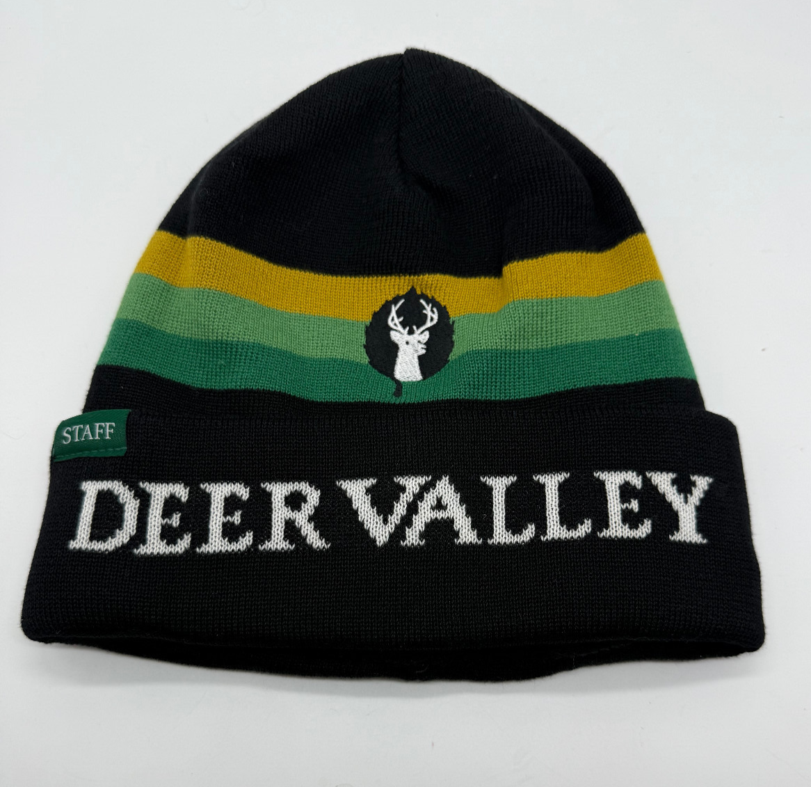 Deer Valley Staff Beanie Ski Hat Park City Utah Gorpcore Winter Gear