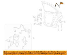 FORD OEM 00-06 LS Rear Door Lock Hardware-Handle, Outside 6W4Z5426604APTM