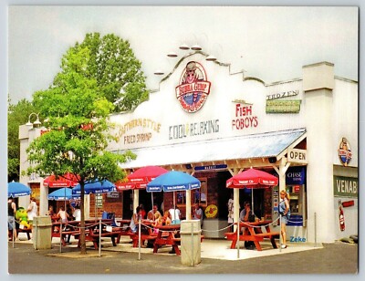 Postcard Continental - Bubba Gump Shrimp Shack - Kings Dominion - Doswell Virgin