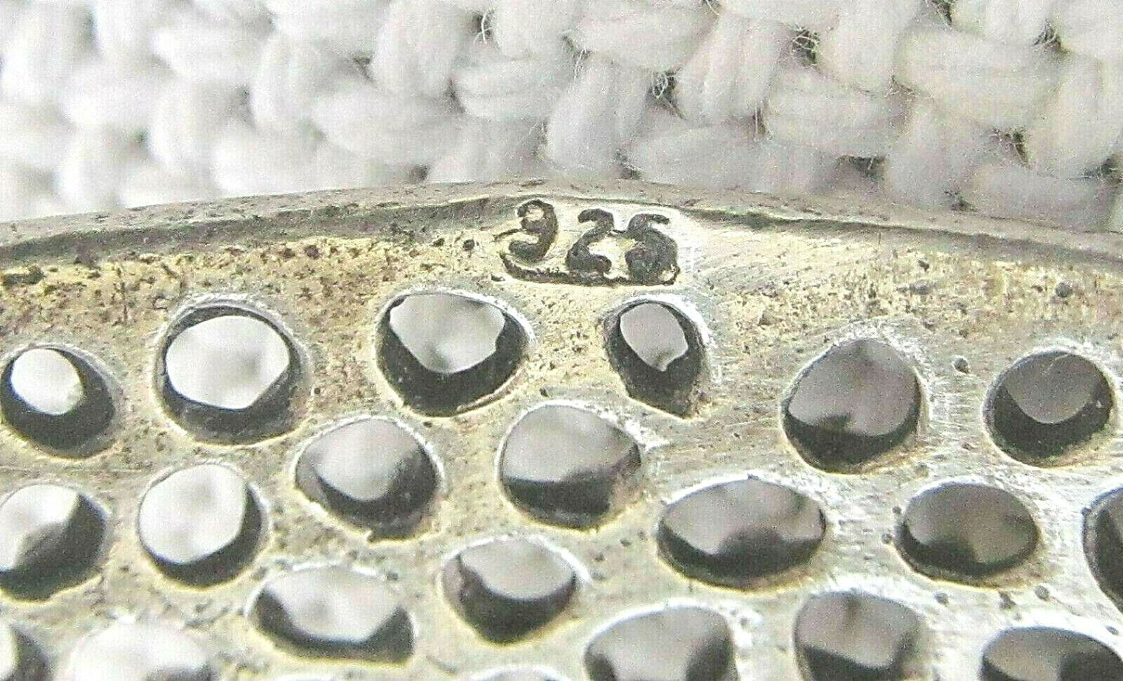 Art Deco solid silver sterling pierced bangle bra… - image 4