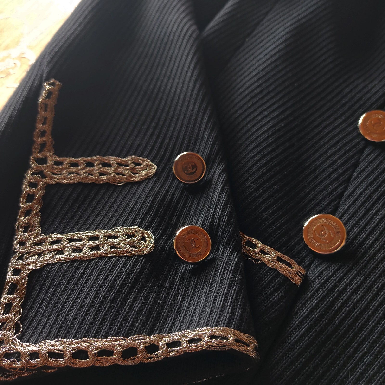 Chanel Homme men Napoleon Jacket size 44 Karl lagerfeld image 4
