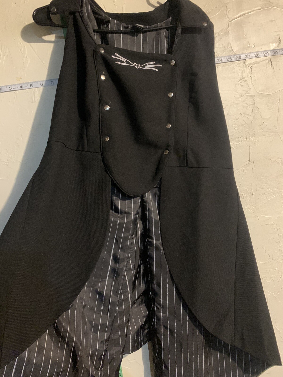 HT The Nightmare Before Christmas Jack Skellington Girls Long Vest