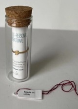 Anello Kris Nations Indiana Pretty Little Things oro 14k sovrapposizione misura 6 nuovo