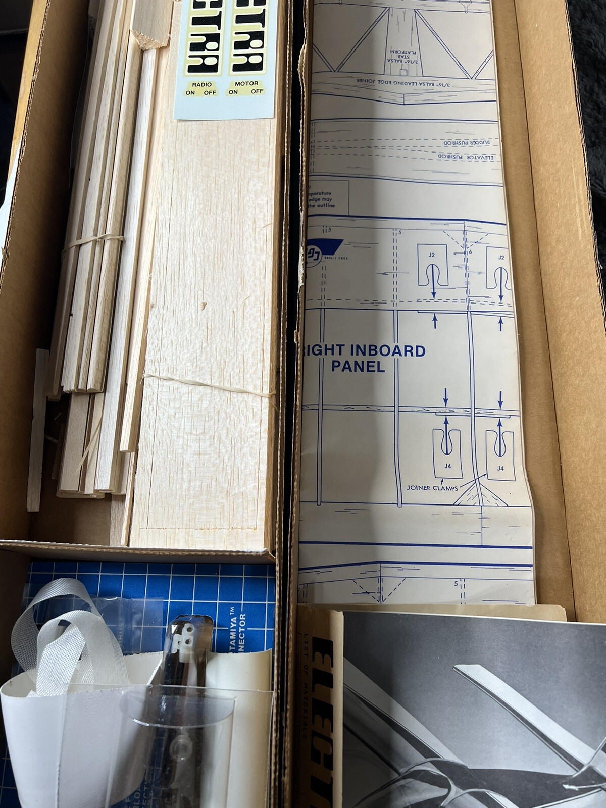 Plans Et Modèles Imprimés Pour Avion RC Electra Fly Sailplane 88" - Envergure 88 Pouces - Neuf