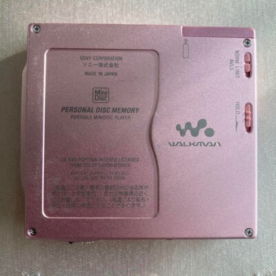 SONY MZ-E700 Minidisc Player MD Walkman MDLP Pink Good GP | eBay