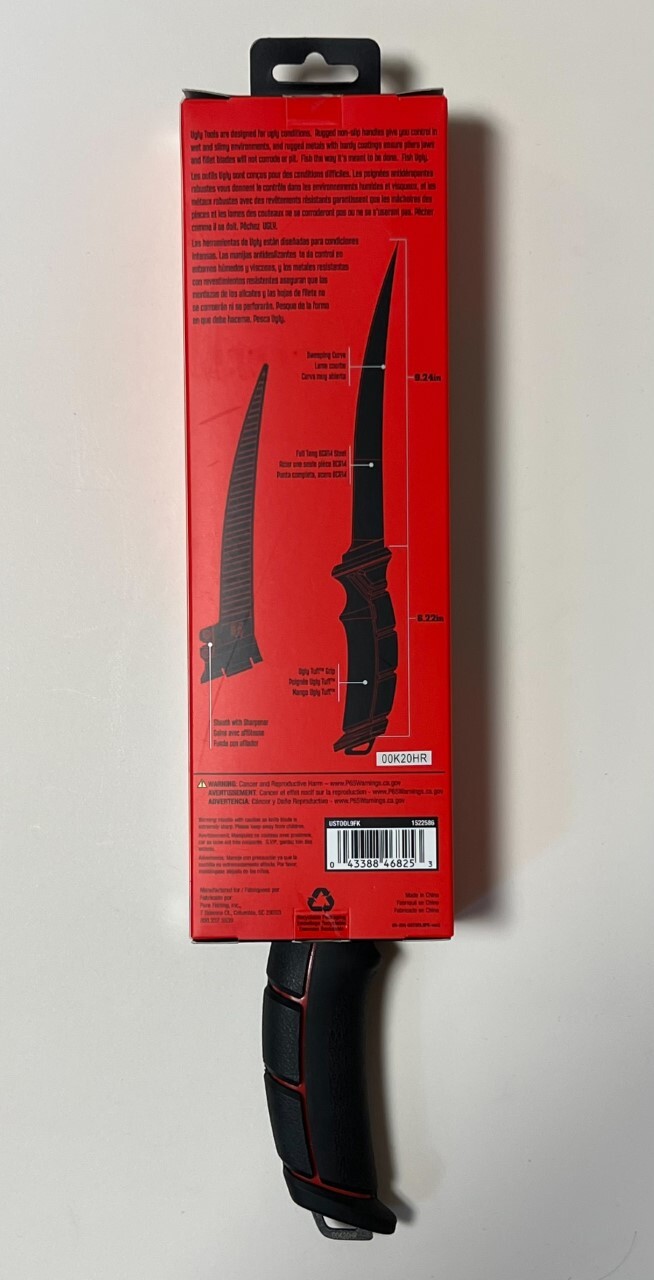 Ugly Stik 9" Fillet Knife eBay
