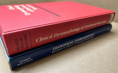Lot of 2- Craniofacial Dysmorphology Studies, Clinical of Oral Facial Structures