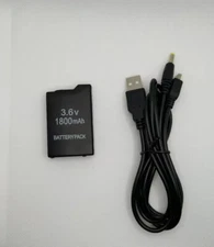 Sony PSP 1000 1001 Replacement Battery, Charger