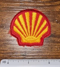 Shell Gasoline Auto Parts Oil & Gas Vintage Logo Company Brand Patch 