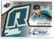 05/06 SPx AUTOGRAPH JERSEY RC Hockey /1499 /1999 (#154-243) U-Pick From List