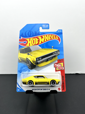 Hot Wheels 2021 Mainline Then & Now Nissan Skyline 2000 GT-R