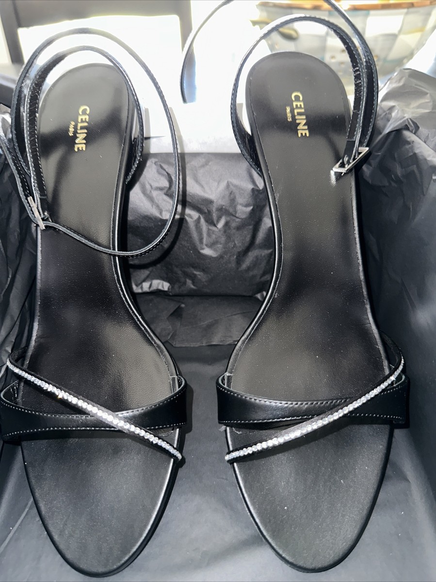 サンダル CELINE Men Sandals 353913778C 38NO Black 353913778c