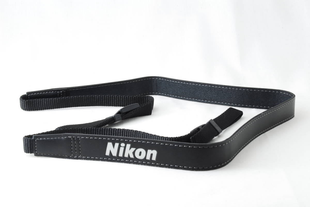 Nikon Camera Strap Black White 2Cm Width Soft Material Film Shoulder Neck