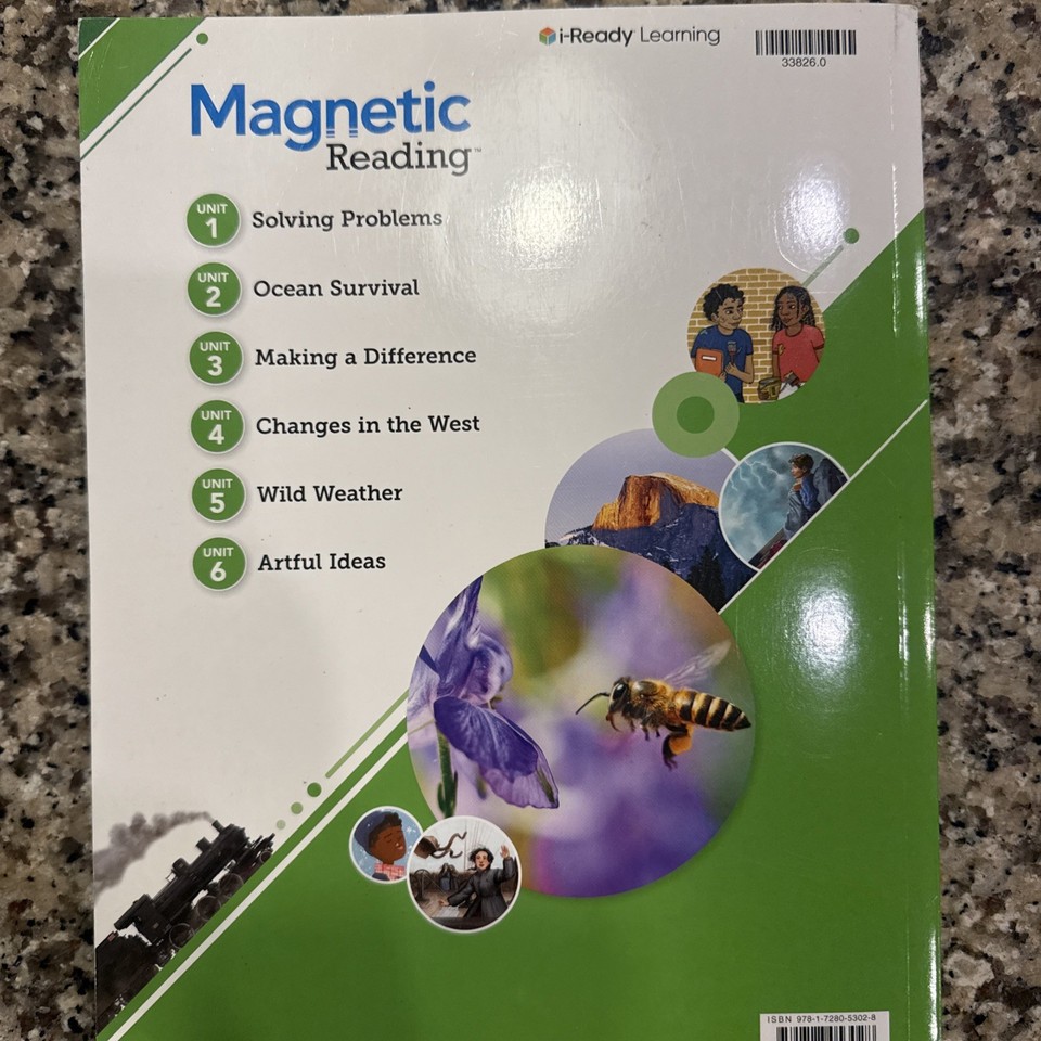 I-Ready Learning Magnetic Reading, Grade 3, Florida B.E.S.T. Standards ...