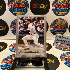 2022 Topps Austin Meadows 1/1 Detroit Tigers Japan Edition One of One Card
