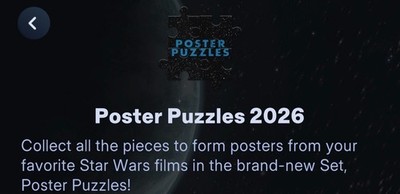 TOPPS STAR WARS CARD TRADER PHANTOM MENACE POSTER PUZZLES SR/R/UC (WB INCLUDED)