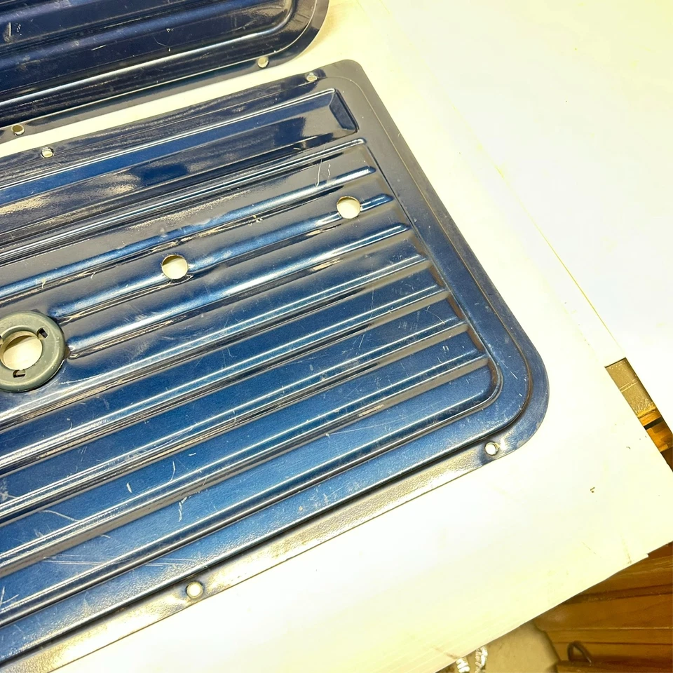 72-95 Chevy / Van G10 G20 G30 Driver/Passenger Side OEM Door Panel Metal Blue Foto 4 de 4