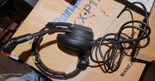 Clear-Com Intercom BLACK Single-Ear Headset and Microphone - Please Read