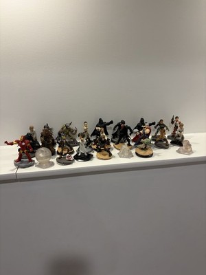 Disney Infinity Character Figures Iron Man Yoda Darth Vader Jack Sparrow Elsa