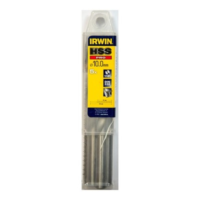Irwin Metallbohrer HSS 10,0x133x87mm 5 Stk