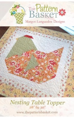 Nesting Table Topper Pattern by The Pattern Basket