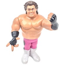 WWF Hasbro Brutus The Barber Beefcake Action Figure Pink Shorts 1991 Vintage