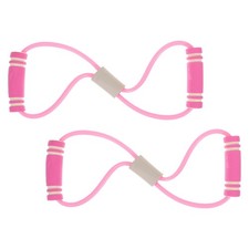 2 Pcs Flat Elastic Band Rehabilitation Resistance Bands Yoga Training Tool