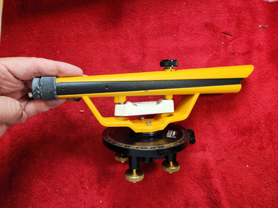 HARD TO FIND: Berger Instruments Model 190B Level & Transit-Level; Hard Case