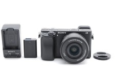 3589shots Sony Alpha a6300 Mirrorless Camera 16-50mm Lens English OK From JAPAN