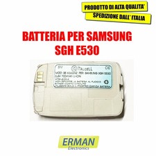 BATTERIA PER SAMSUNG SGH E530 3,6V 700mAh AZZURRA