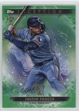 2024 Topps Inception Green Justin Foscue #28 1oa8