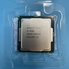  LOT OF 2 Intel Core i5-8500 CPU 3.00GHz Desktop Processor SR3XE 
