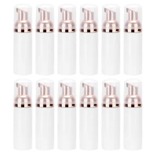 12Pcs 30ml Empty Facial Foaming Bottles Travel Portable Dispenser