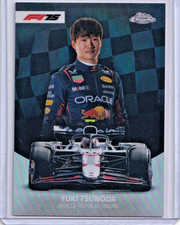 2025 Topps Chrome F1 Yuki Tsunoda The Grid SSP (1 in 10 case)  #TG-1  