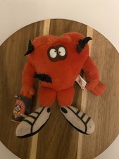 VTG 1999 Gossamer 5.5" Halloween Plush Warner Bros Looney Tunes Red Monster Bats