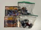 LEGO Star Wars: 75088 and 75089 - No Minifigures - Vehicles and Manuals