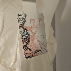 Vintage  ShadowLine Ivory Full Slip Adj Straps Satin Lustre Size 42 26"