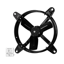 Simple Deluxe 14 Inch Mount Fan Attic Gable Ventilator with Adjustable Temper...