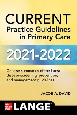 CURRENT Practice Guidelines in Primar... by David, Jacob A. Paperback / softback