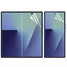 Thin Hydrogel Screen Protector for Samsung Galaxy Z Fold 7 TPU Screen Protector