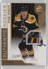 2018-19 SP Game Used Gold Spectrum Premium Material 20/49 Ryan Donato #110 g2u