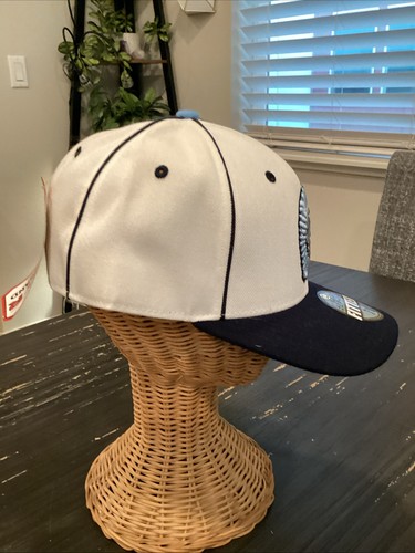 NWT VTG Y2K Spartans Hat Cap by Zephyr Fitted Z Brand White / Blue - Picture 3 of 11