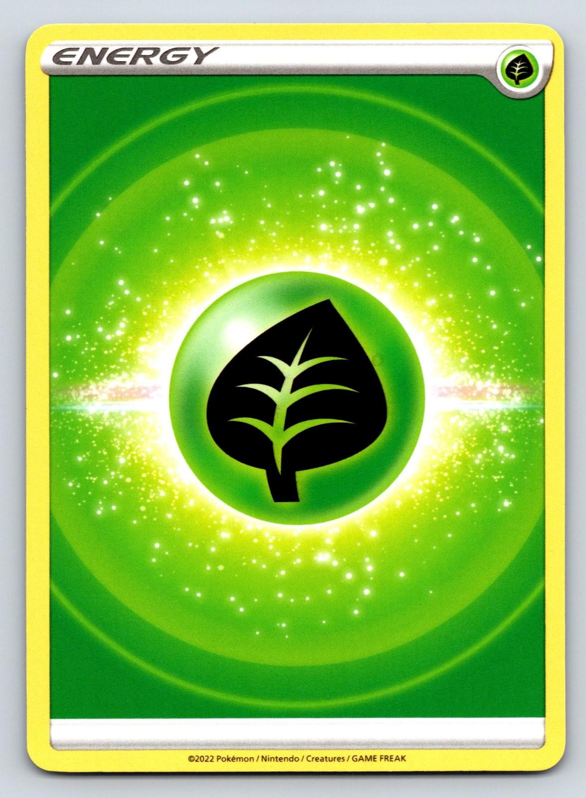 Grass Energy (2022 Unnumbered) Common SWSH09: Brilliant Stars Pokemon Near Mint